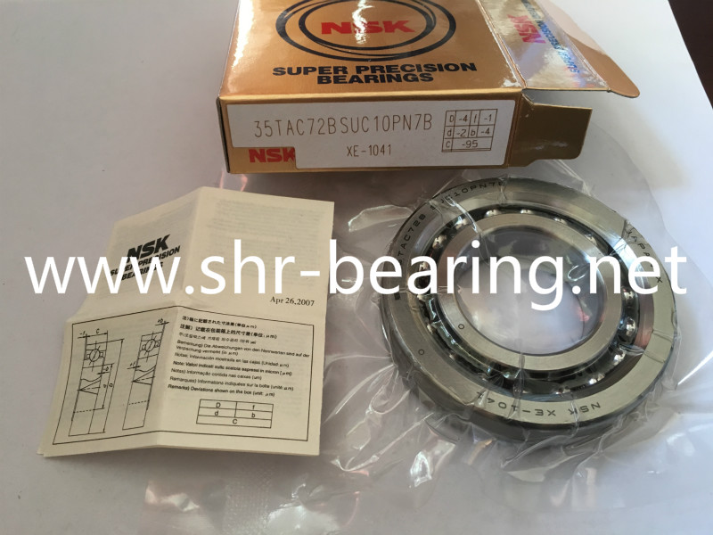 NSK 30TAC72BSUC10PN7B Ball Screw Support Bearing