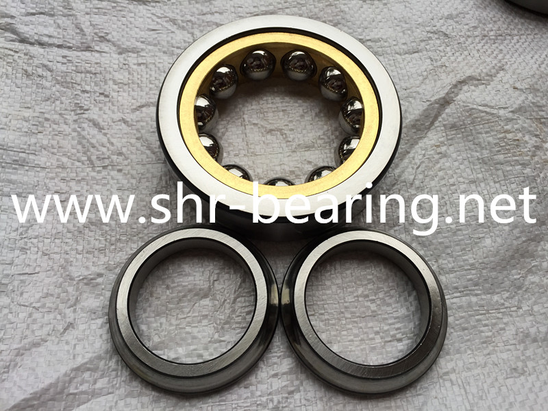 FAG QJ209MPA.C3 Angular Contact Ball Bearing, Single Row Four point contact bearings