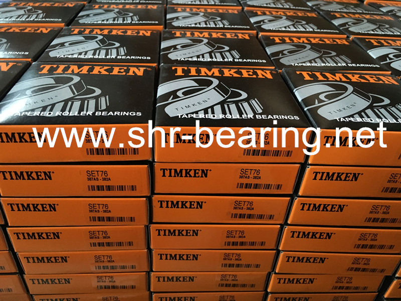 TIMKEN SET75 387A/382S Taper Roller Bearings Races