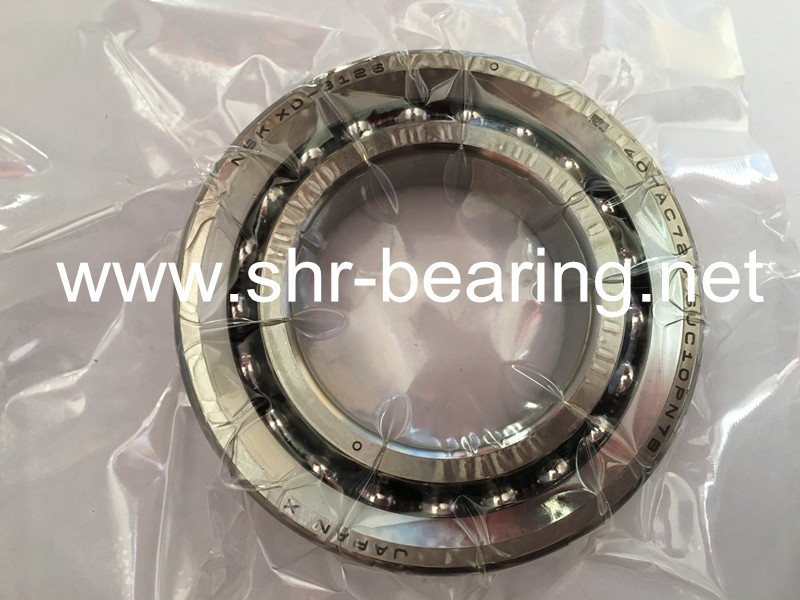 NSK ball screw support bearing 25TAC62B CNC spindle bearings