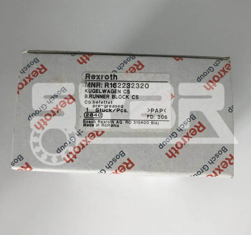 Rexroth runner block R162232320 Made in Romania
